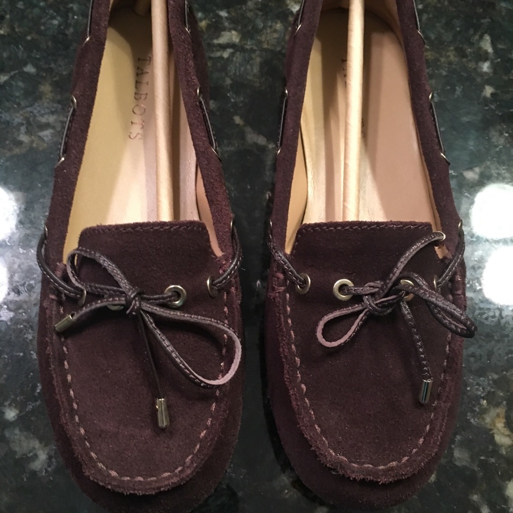 Talbots Easton2 Suede Driving Moccasins